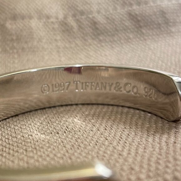 Tiffany & Co 1837 Vintage Sterling Silver Cuff - Picture 6 of 7
